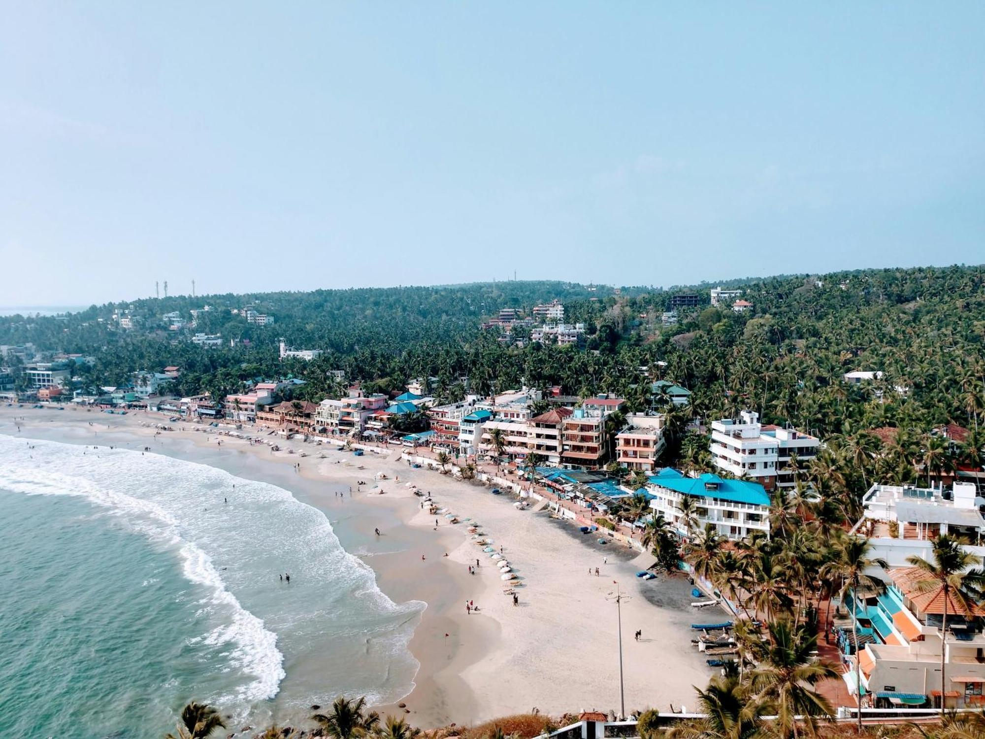 Santa Maria Hostel Kovalam Exterior foto